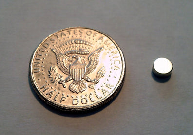 magie, Aimant Disque 6 mm x 3 mm